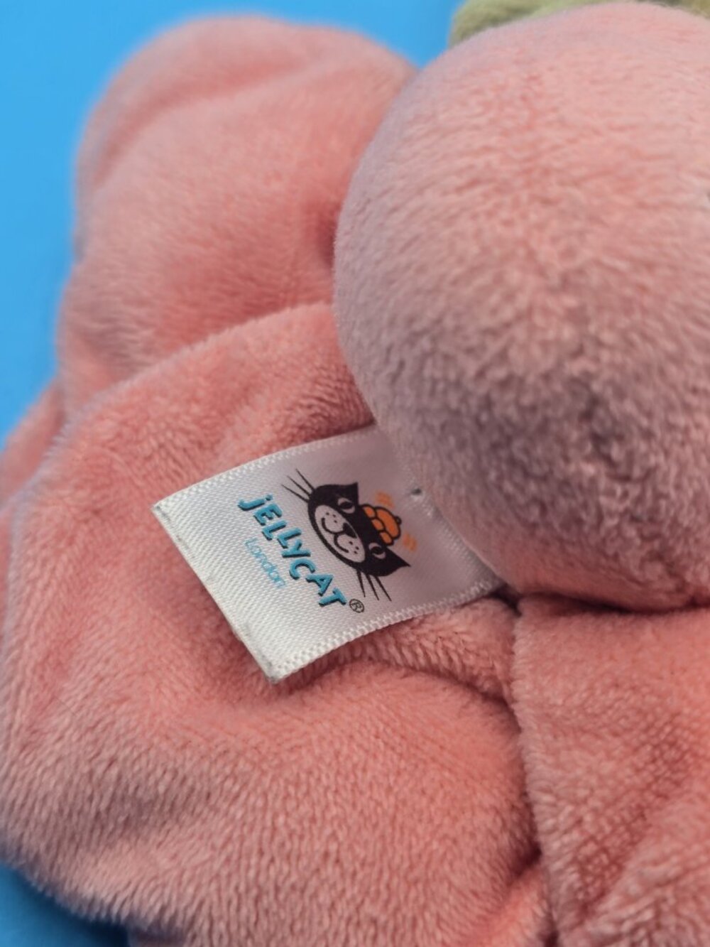 Jellycat London Fleury Petunia Jitter Baby Crib Pull String Toy Crinkles RETIRED - Picture 9 of 10